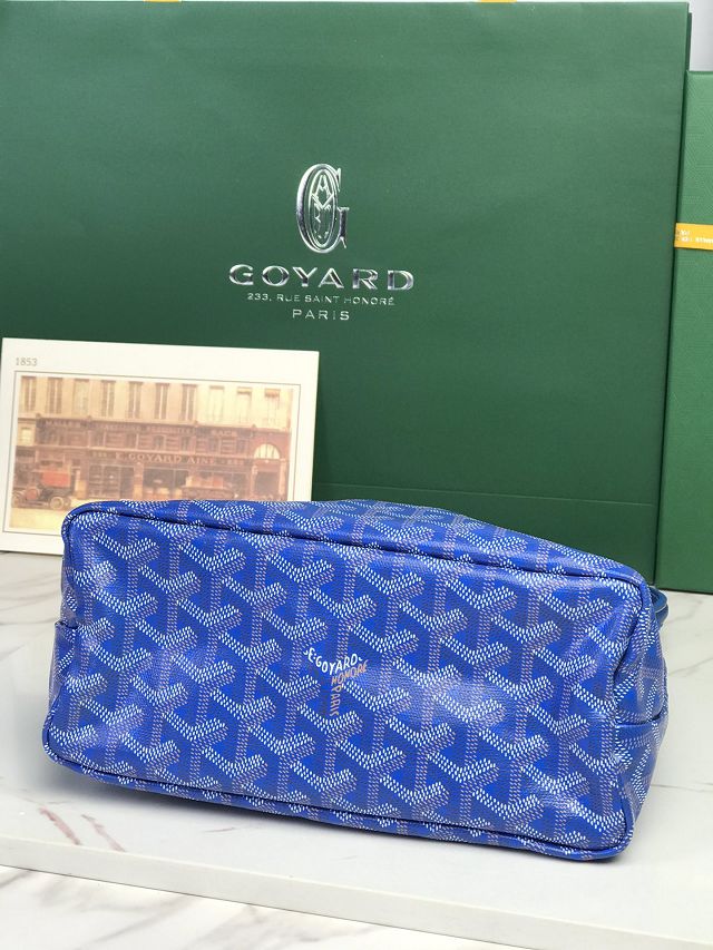 Goyard original canvas hobo boheme mini bag GY0142 blue