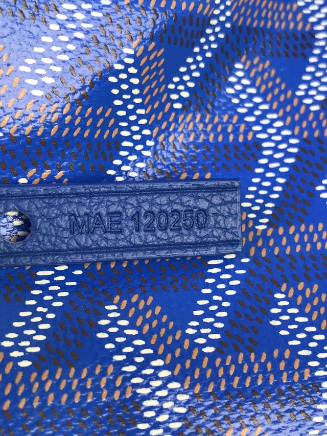 Goyard original canvas hobo boheme mini bag GY0142 blue