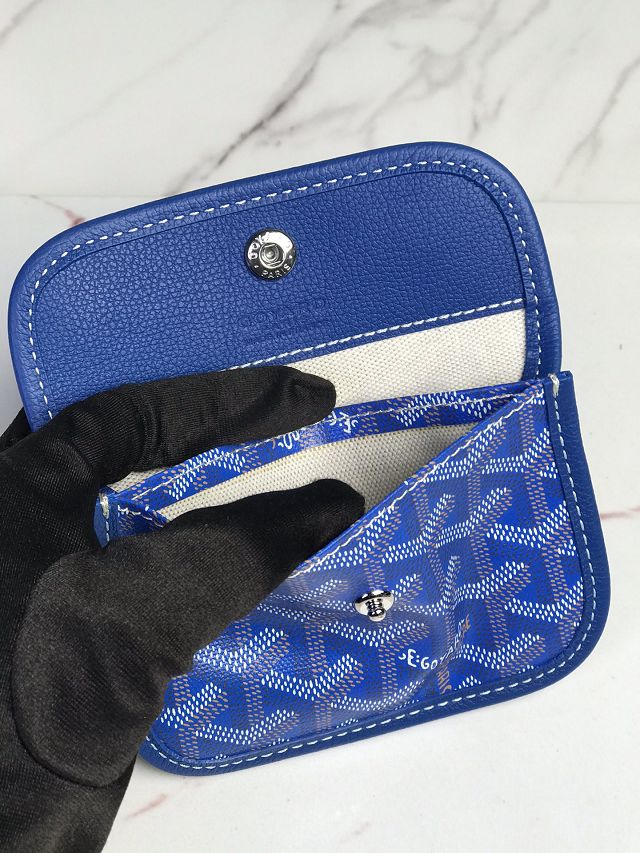 Goyard original canvas hobo boheme mini bag GY0142 blue