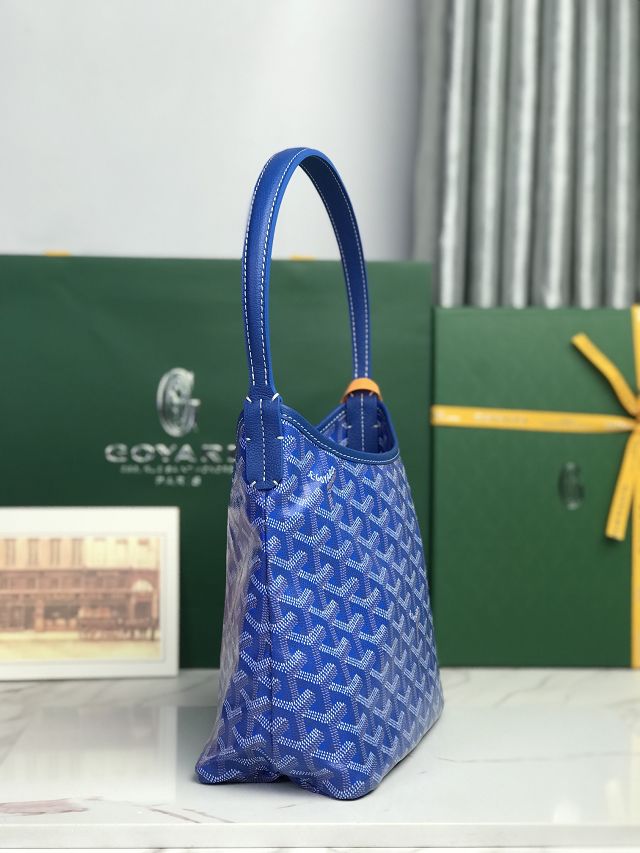 Goyard original canvas hobo boheme mini bag GY0142 blue