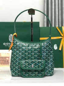 Goyard original canvas hobo boheme mini bag GY0142 green