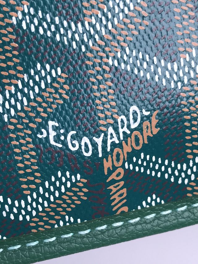 Goyard original canvas hobo boheme mini bag GY0142 green
