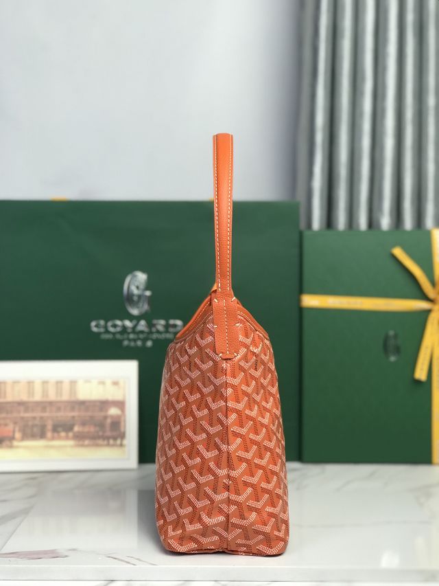 Goyard original canvas hobo boheme mini bag GY0142 orange