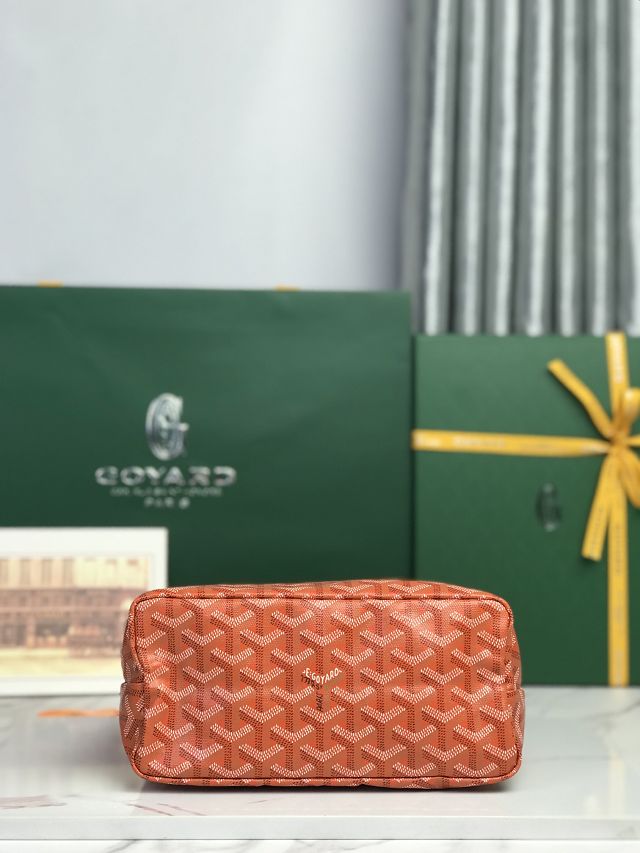 Goyard original canvas hobo boheme mini bag GY0142 orange