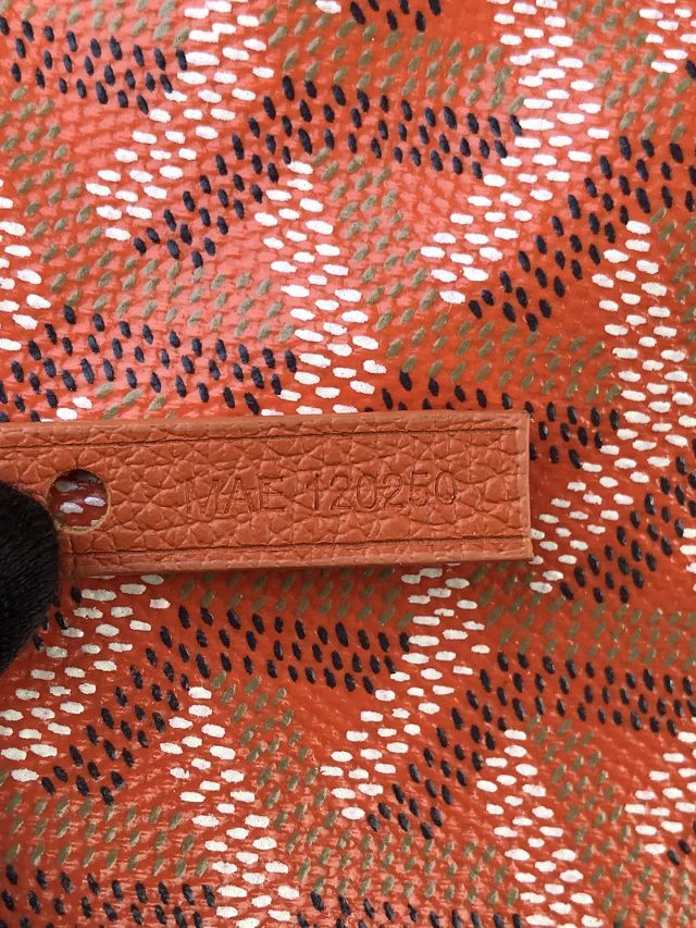 Goyard original canvas hobo boheme mini bag GY0142 orange