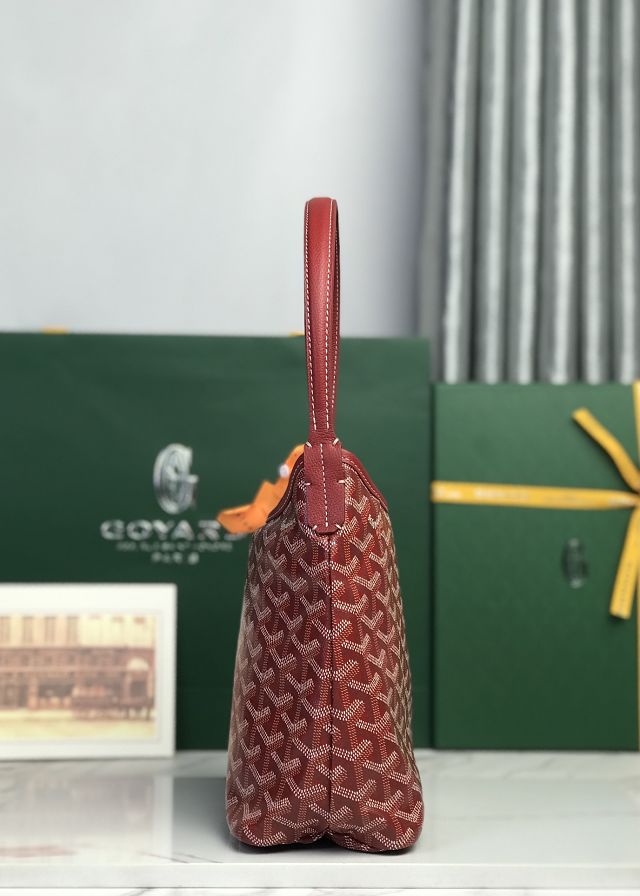 Goyard original canvas hobo boheme mini bag GY0142 red