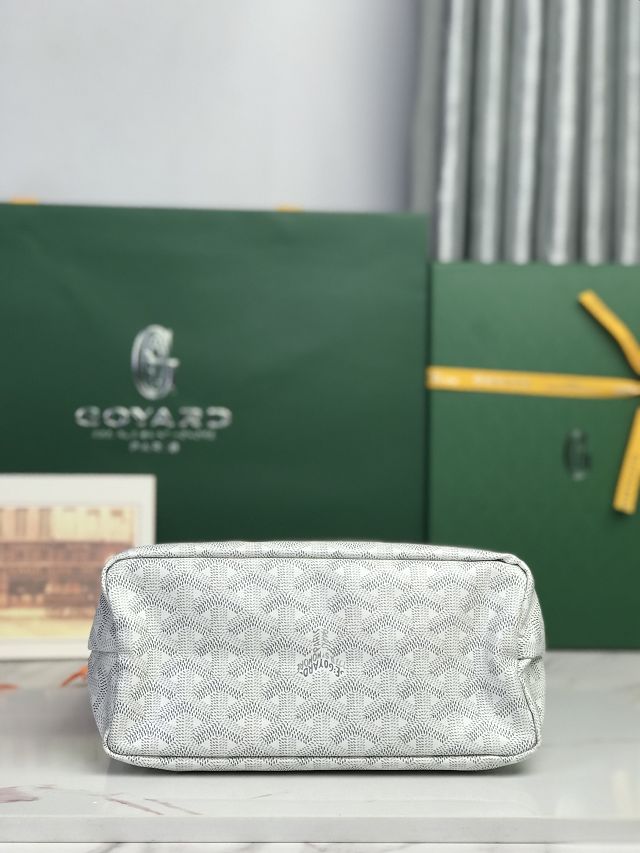 Goyard original canvas hobo boheme mini bag GY0142 white