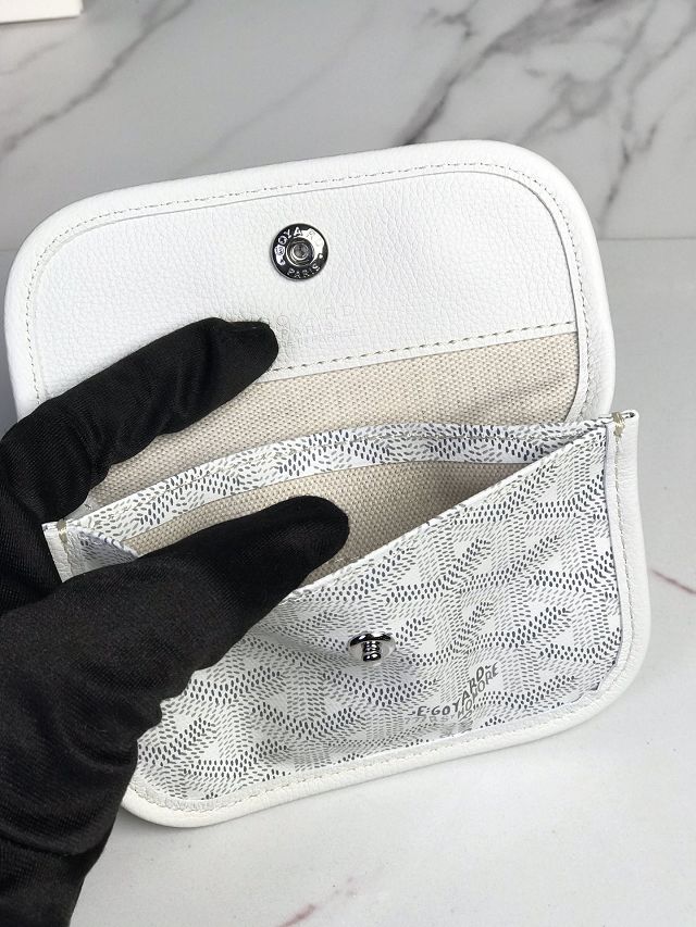 Goyard original canvas hobo boheme mini bag GY0142 white