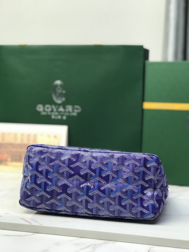 Goyard original canvas hobo boheme mini bag GY0142 blueberry purple