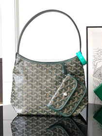 Goyard original canvas hobo boheme mini bag GY0142 dark green