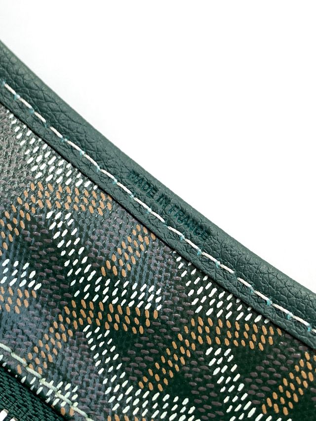 Goyard original canvas hobo boheme mini bag GY0142 dark green