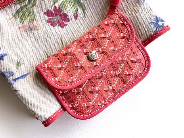 Goyard original canvas hobo boheme mini bag GY0142 fuchsia