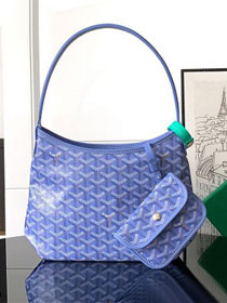 Goyard original canvas hobo boheme mini bag GY0142 iris