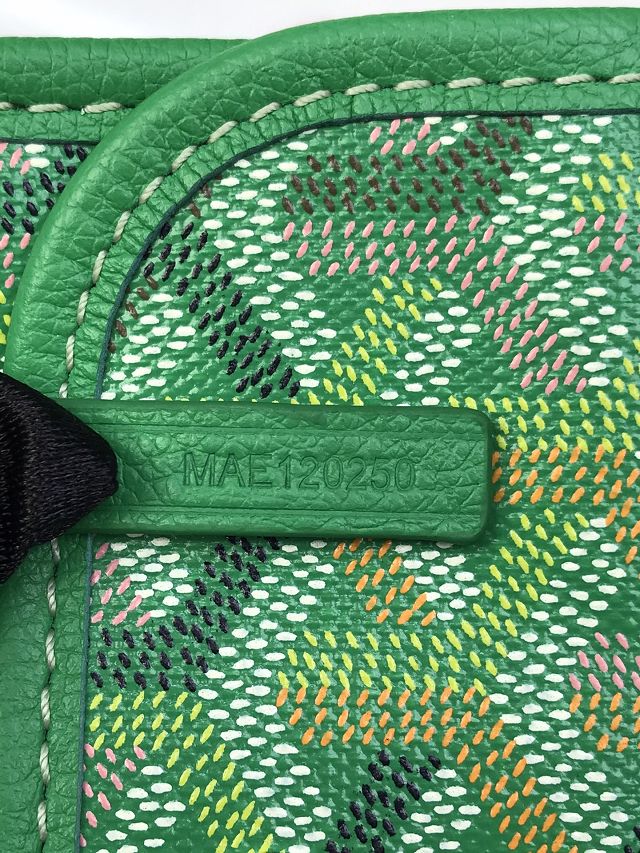 Goyard original canvas hobo boheme mini bag GY0142 meadow green