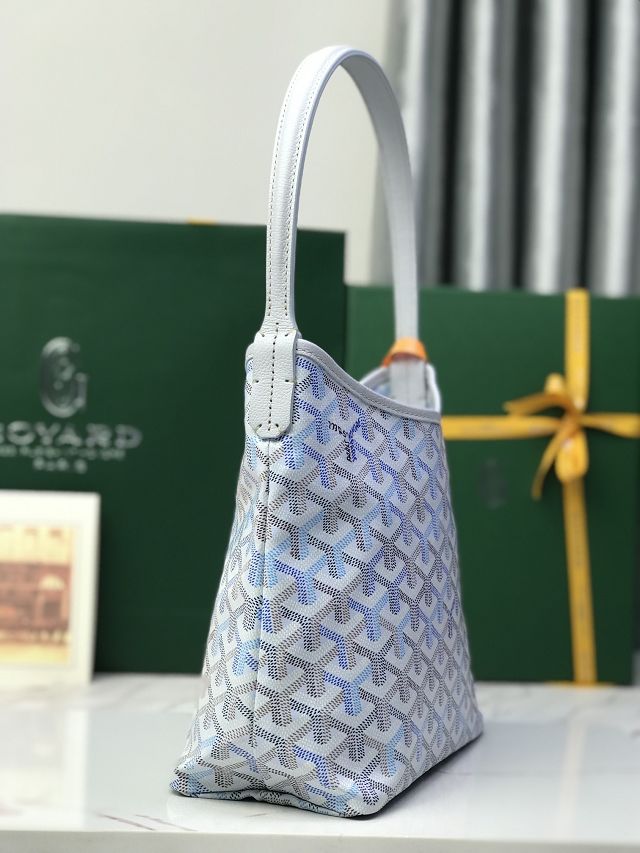 Goyard original canvas hobo boheme mini bag GY0142 polar blue