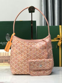 Goyard original canvas hobo boheme mini bag GY0142 powder pink