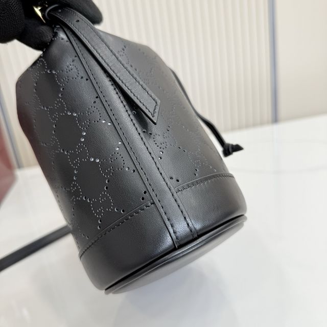 GG original calfskin venice mini bucket bag 876060 black