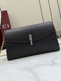 GG original calfskin dionysus small shoulder bag 876531 black