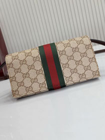 GG original canvas small pouch A002KM brown