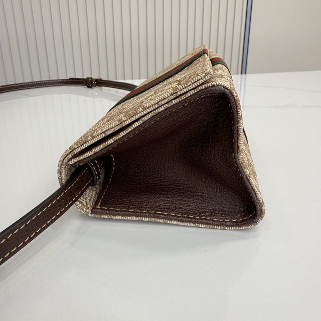 GG original canvas small pouch A002KM brown