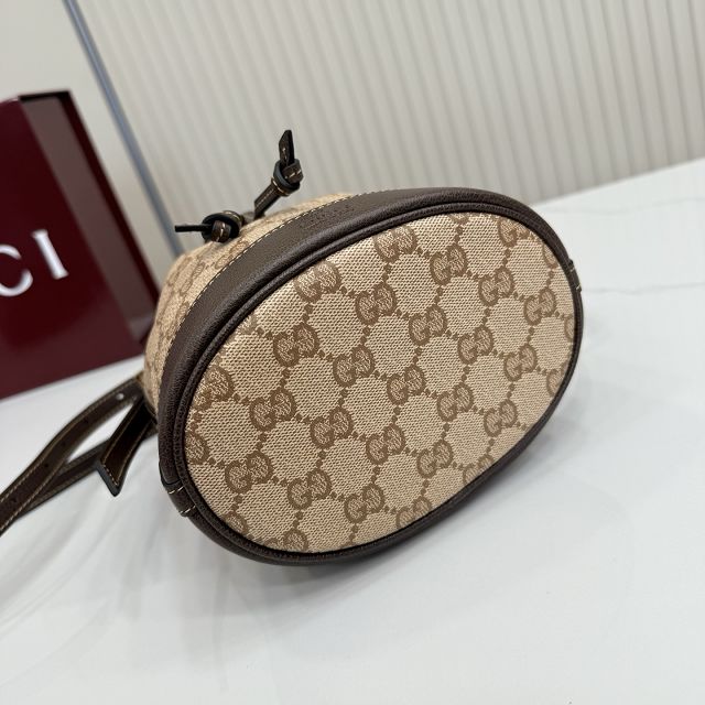 GG original canvas venice mini bucket bag 876060 sand