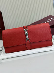 GG original calfskin jackie wallet on chain 867165
