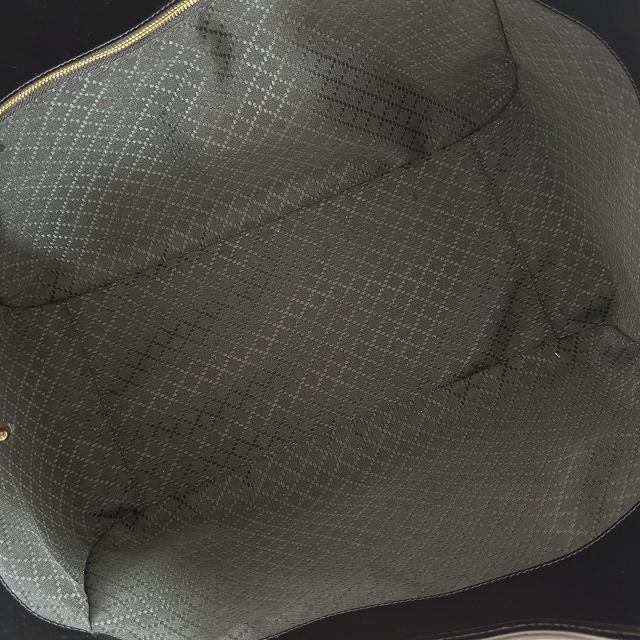 GG original calfskin mercato large tote bag 870693 black