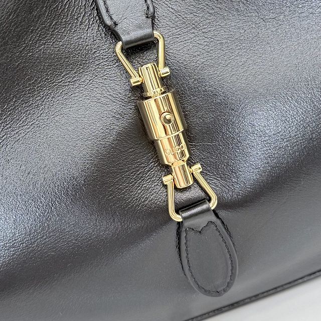 GG original calfskin mercato medium tote bag 866645 black