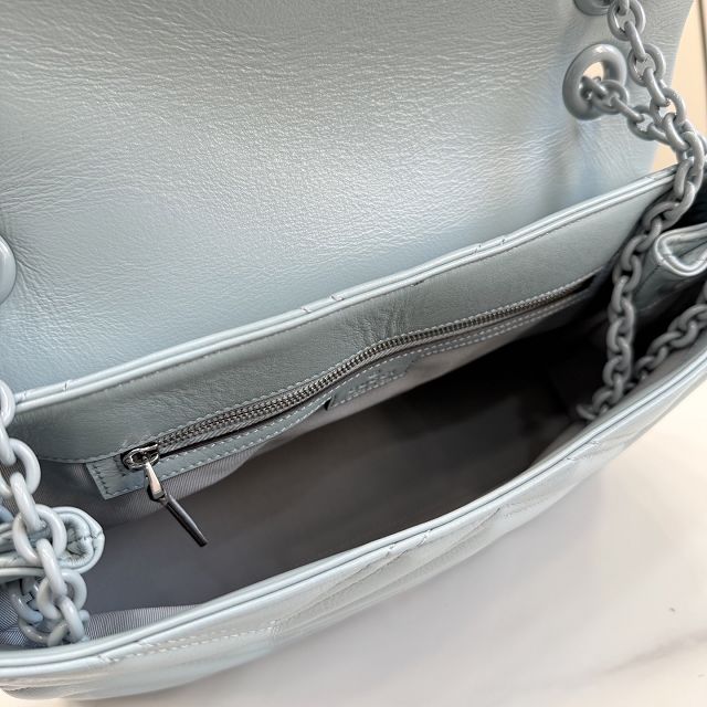 GG original calfskin marmont medium shoulder bag 850676 light blue