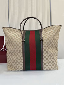 GG original canvas medium duffle bag 874979 sand