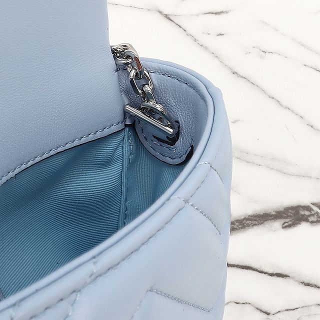 GG original lambskin marmont mini shoulder bag 841290 light blue