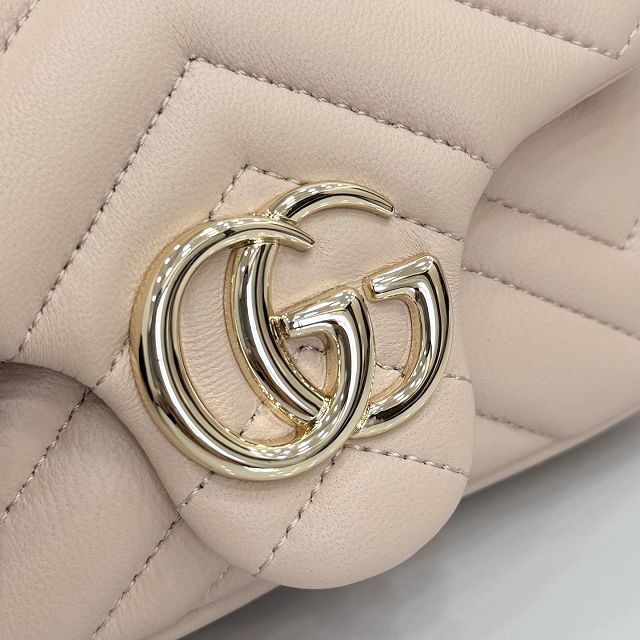 GG original lambskin marmont mini shoulder bag 841290 light pink