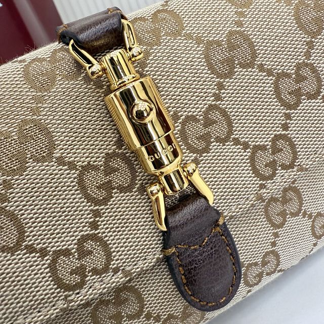 GG original canvas jackie small shoulder bag 867156 sand