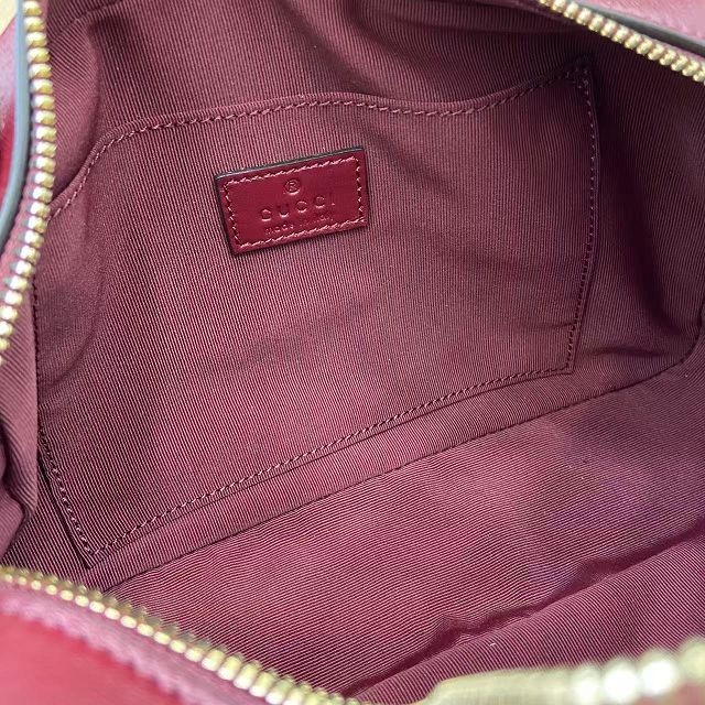 GG original lambskin marmont small camera bag 855273 bordeaux
