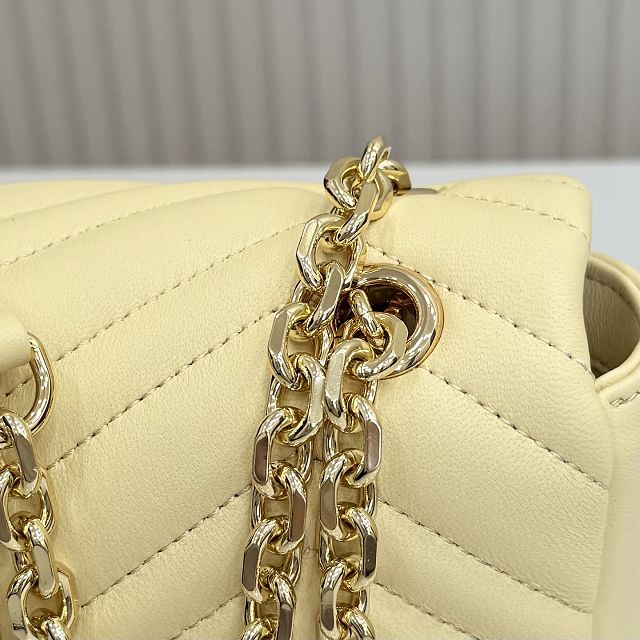 GG original lambskin marmont small shoulder bag 837280 light yellow