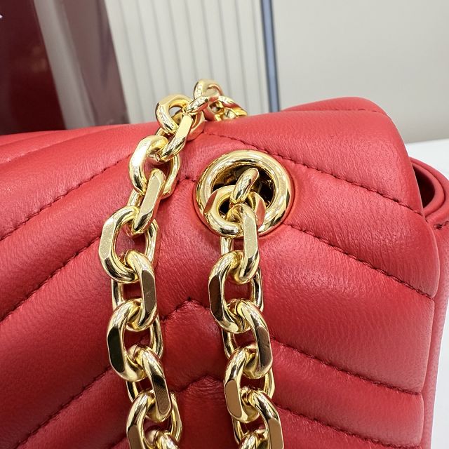GG original lambskin marmont small shoulder bag 837280 red