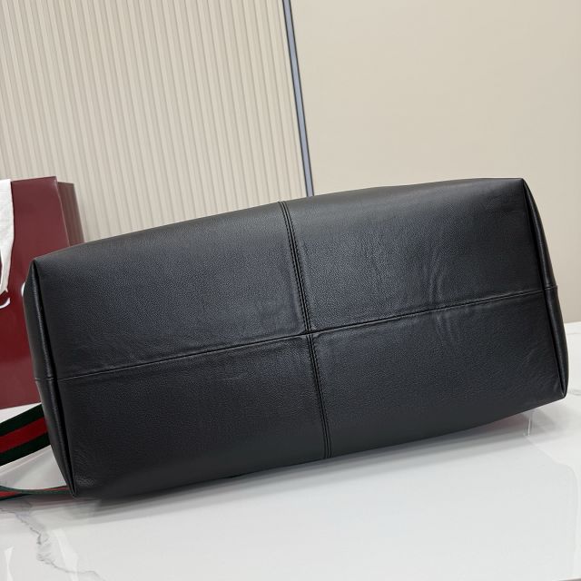 GG original calfskin brera large crossbody bag 864485 black