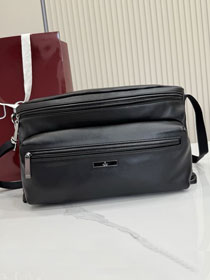 GG original calfskin medium shoulder bag 875377 black