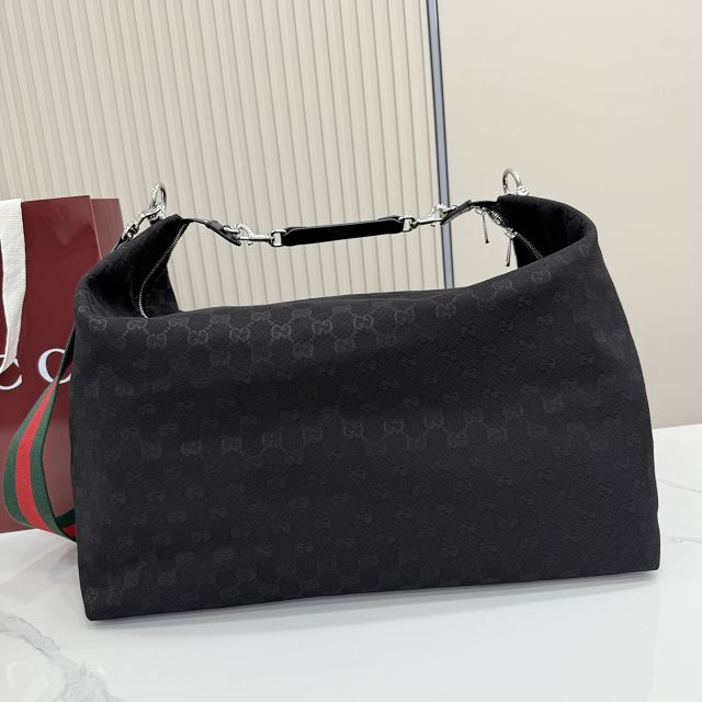 GG original canvas brera large crossbody bag 864485 black