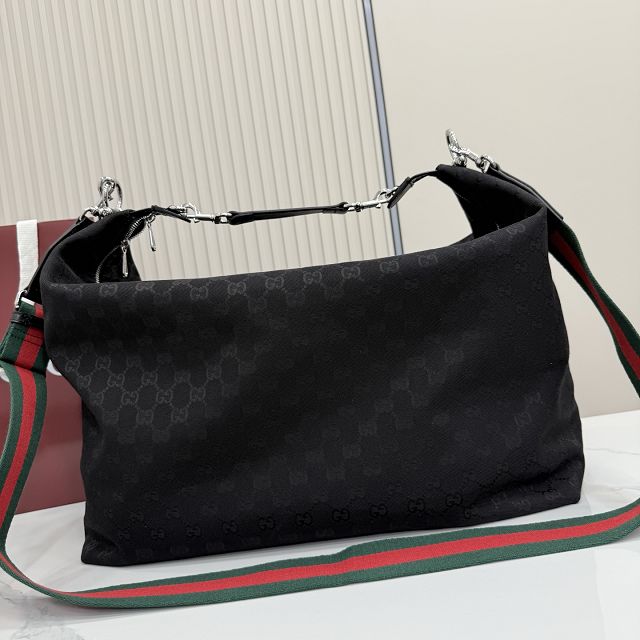 GG original canvas brera large crossbody bag 864485 black