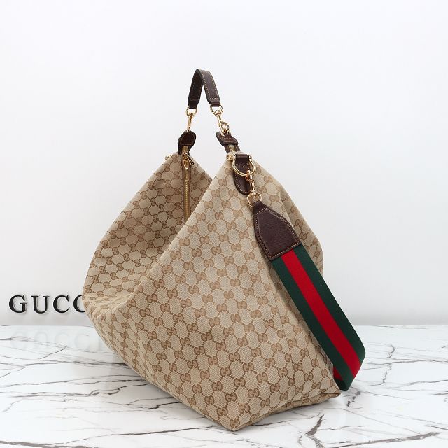 GG original canvas brera large crossbody bag 864485 sand