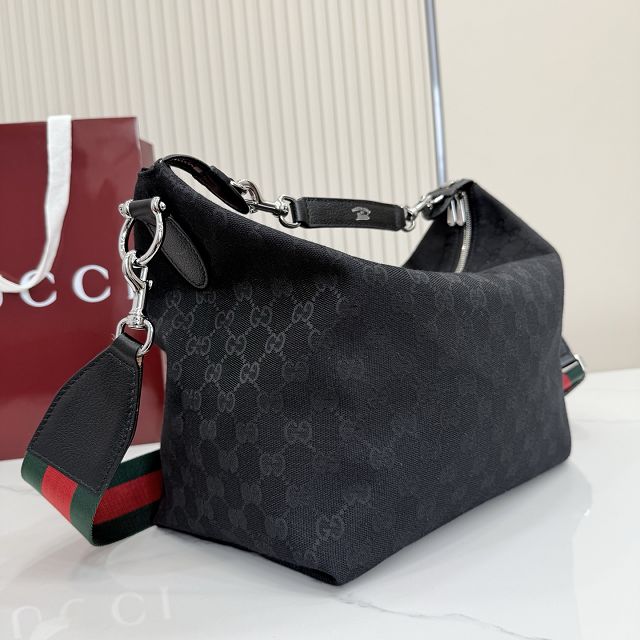 GG original canvas brera medium crossbody bag 866938 black