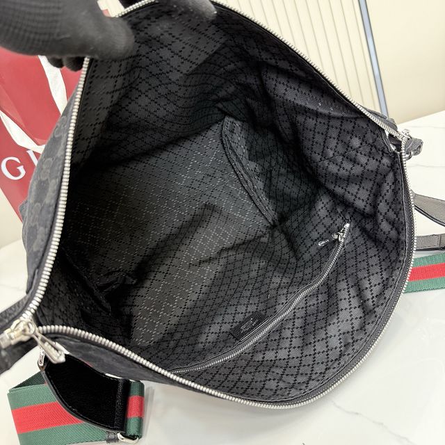 GG original canvas brera medium crossbody bag 866938 black