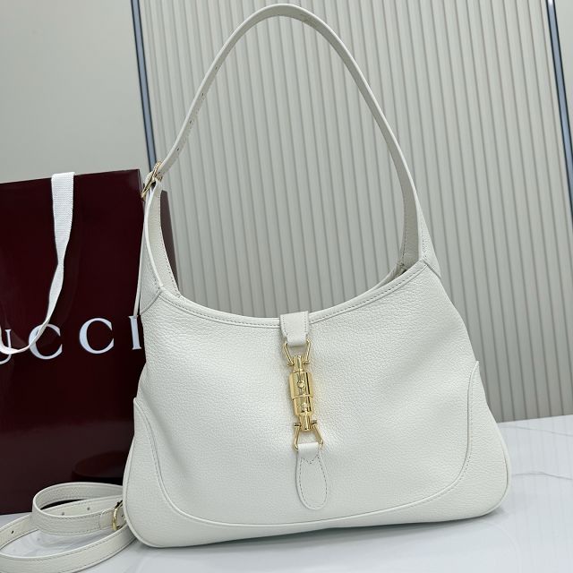 GG original lambskin jackie 1961 medium shoulder bag 863136 white