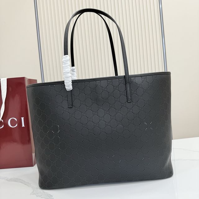 GG original calfskin tribeca large tote bag 874745 black