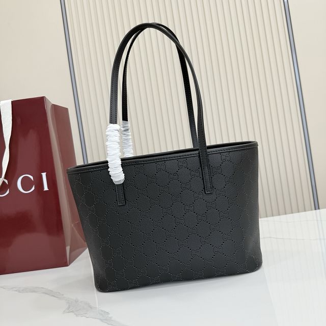 GG original calfskin tribeca small tote bag 875236 black