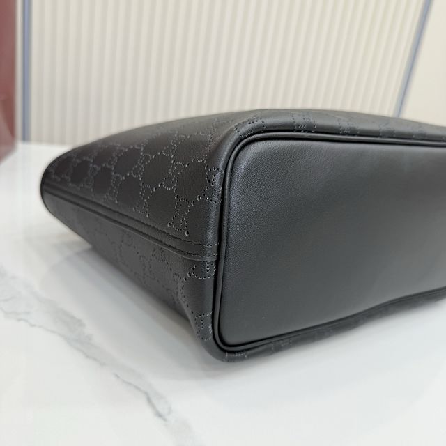 GG original calfskin tribeca small tote bag 875236 black