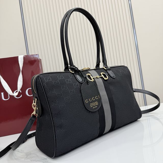 GG original canvas borsetto large boston bag 866734 black