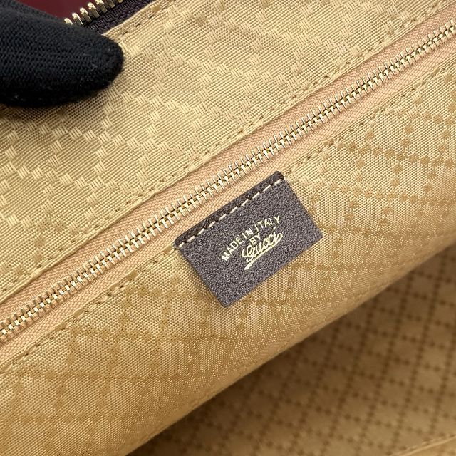 GG original canvas borsetto large boston bag 866734 sand&brown