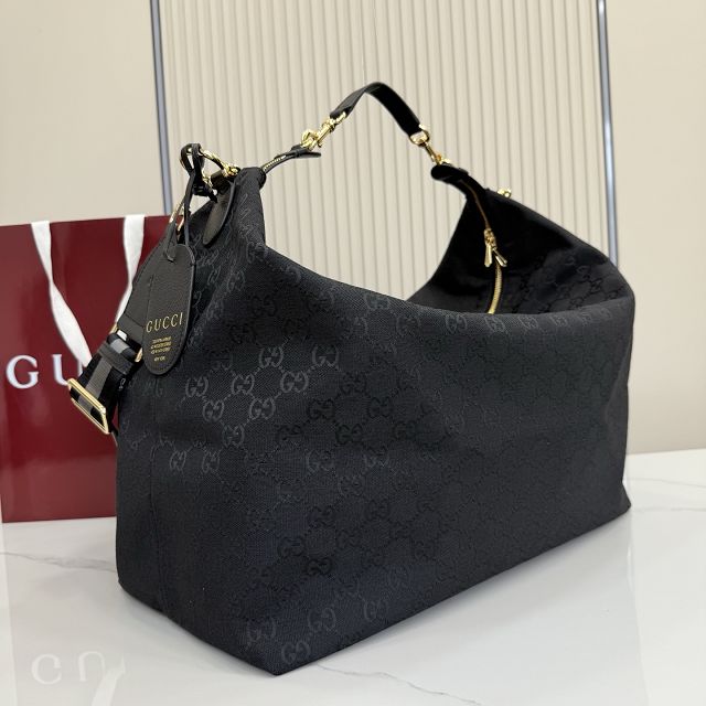 GG original canvas brera large crossbody bag A00B49 black